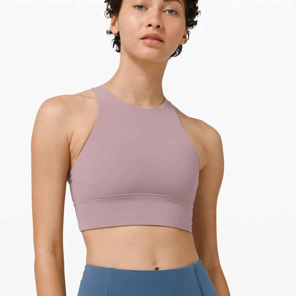 NWT Lululemon Energy Bra High Neck Long Line Tough